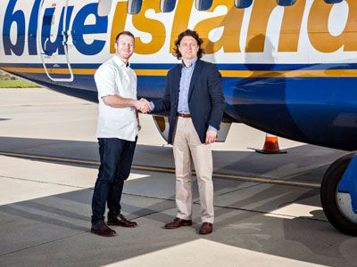 Shaun Rankin caters for Blue Islands
