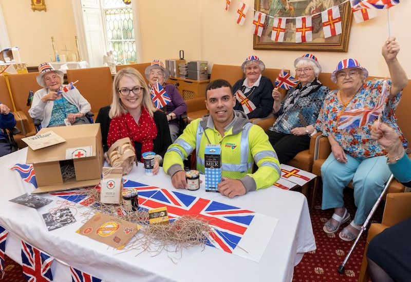 Care home residents gifted Liberation Day hampers