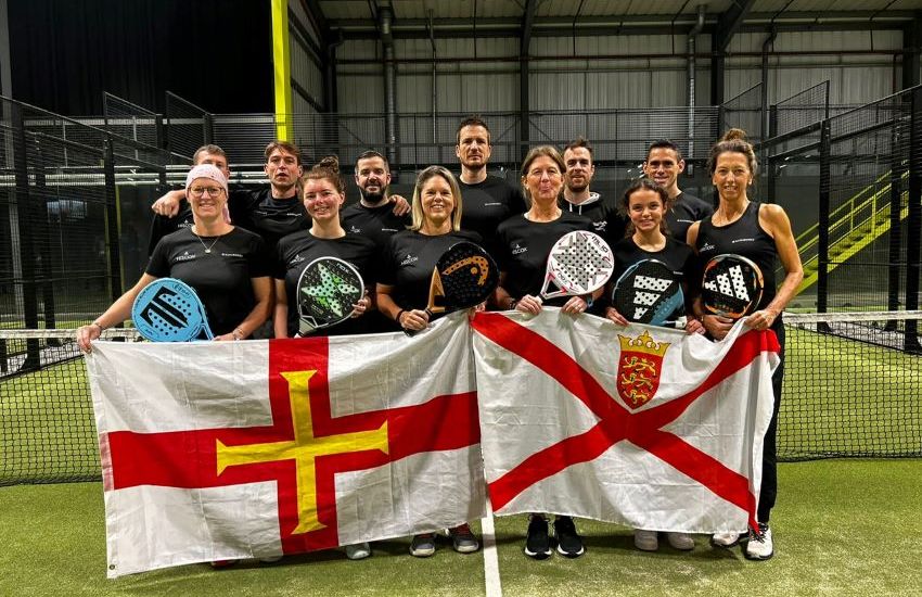 Channel Island padel team shows its talent at inaugural county champs