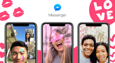 Facebook Messenger is ready for Valentine’s Day