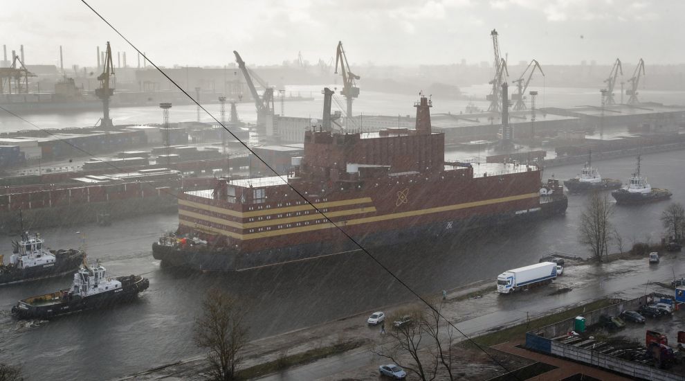 Russia’s floating nuclear power plant begins journey to destination