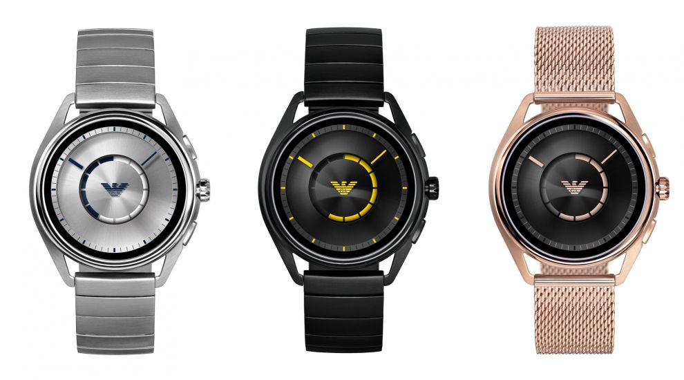 Emporio Armani reveals stylish new smartwatches