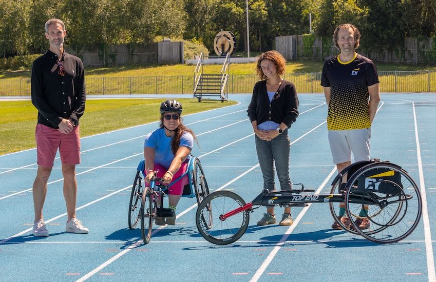 Racing wheelchairs donated to Guernsey Athletics