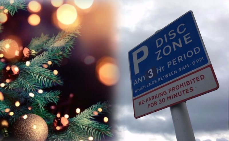 Parking rules eased for Christmas shoppers