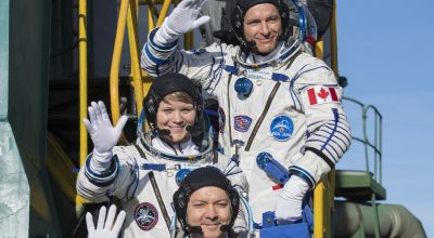 Astronauts in successful Soyuz launch two months after aborted mission