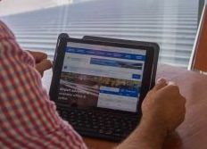 Mobile at heart of new airport website