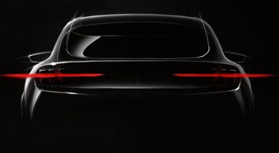 Ford teases Mustang-inspired electric crossover