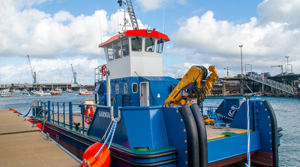 Guernsey Harbours’ new Sarnia workboat now in service