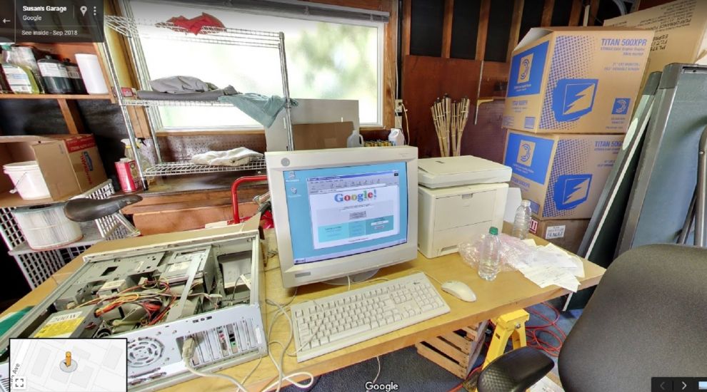 Google Street View takes users inside garage where company was founded