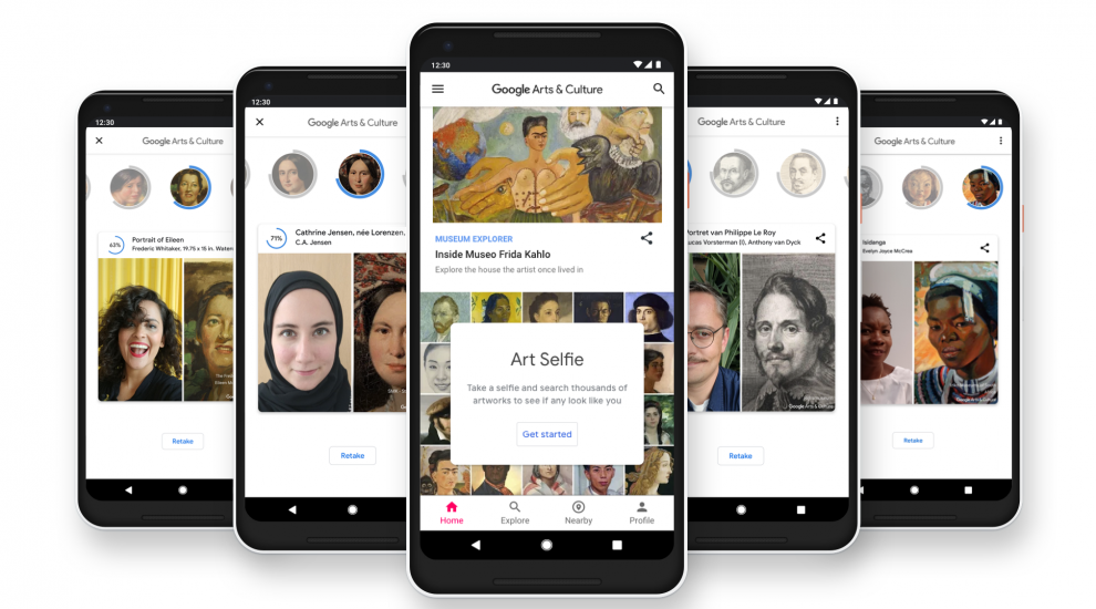 Google’s Art Selfie app finds a painted look-a-like of you