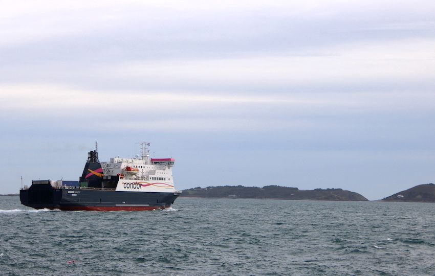 Condor Islander sails to Guernsey on first day, but not Jersey