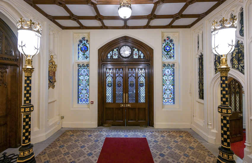 Commons Speaker's new stained glass window marks 