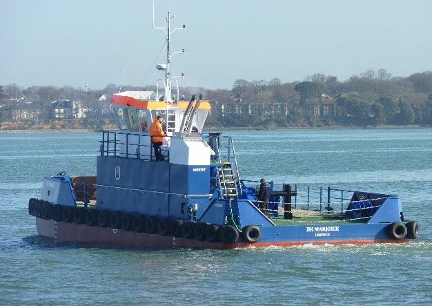 New workboat commissioned for Guernsey Harbours