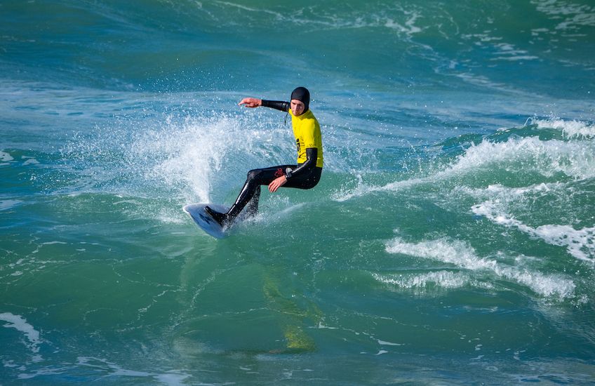 WATCH: Solid waves for Guernsey Surf Club's Cold Water Classic