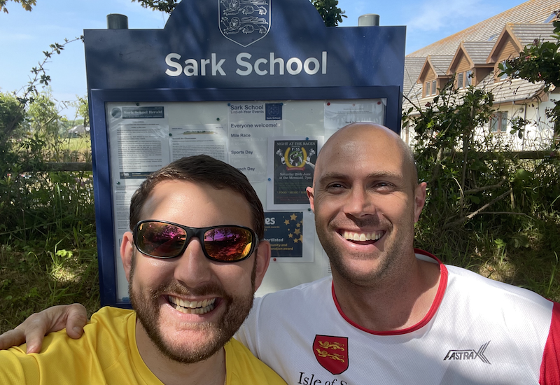 Parent/teacher duo raise money for Sark School playground