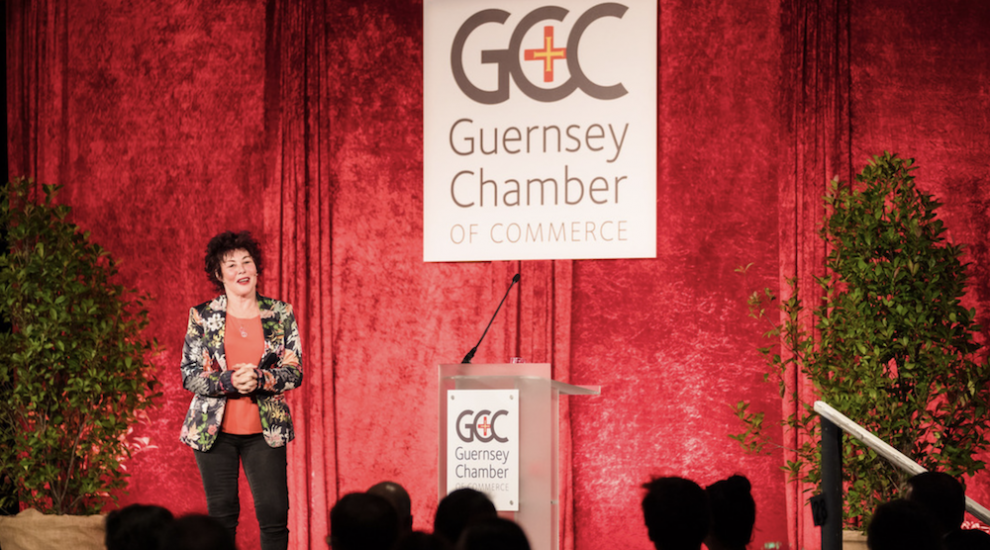 Ruby Wax delights guests at Chamber dinner