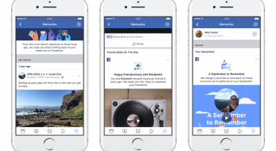 Facebook launches Memories page to show users their activity in years gone by