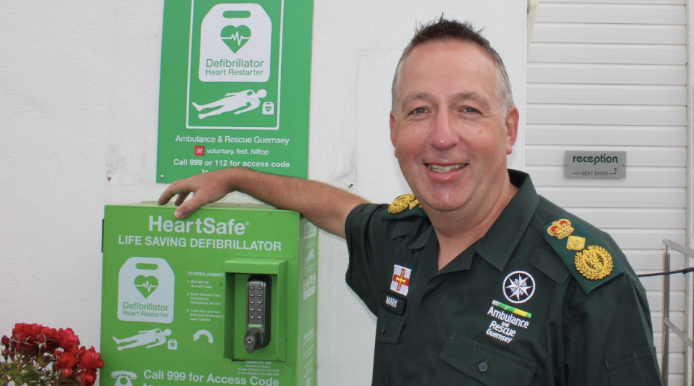 King's Ambulance Medal for Guernsey's boss