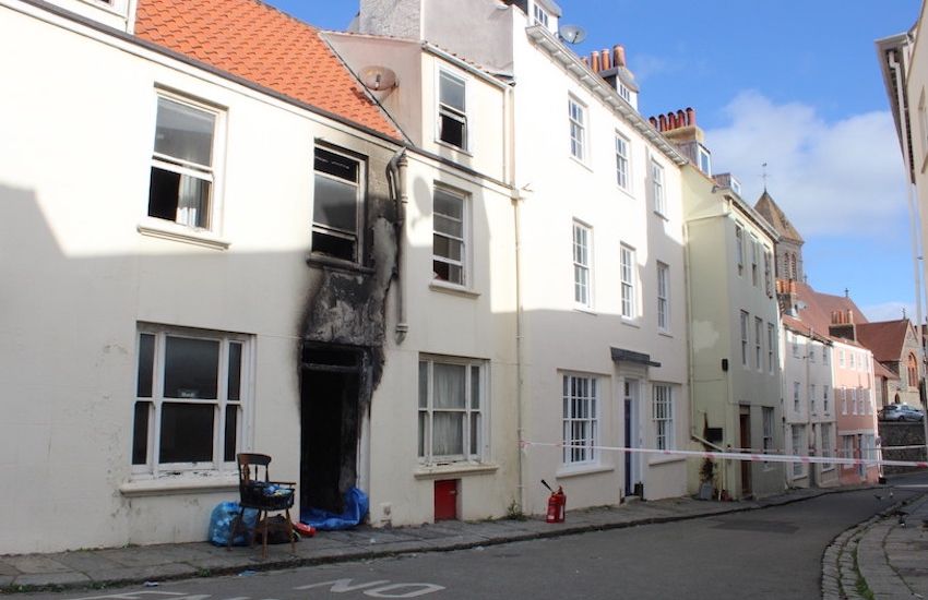 House fire leaves one in hospital