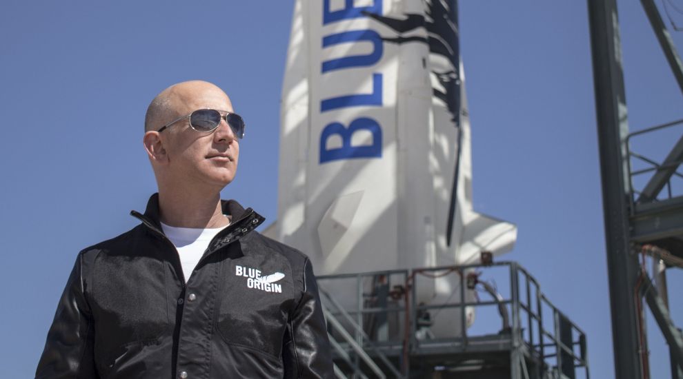 Amazon boss Jeff Bezos outlines plans for moon colony