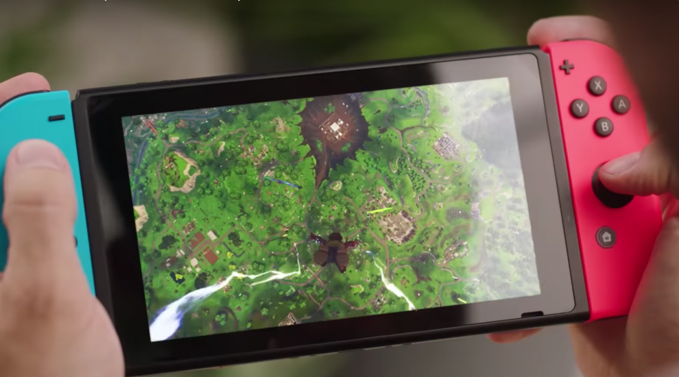 Fortnite was downloaded to Nintendo Switch two million times in 24 hours