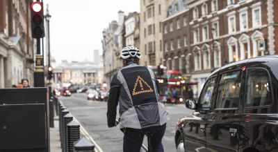 Ford unveils ’emoji jacket’ to help cyclists share their mood with drivers