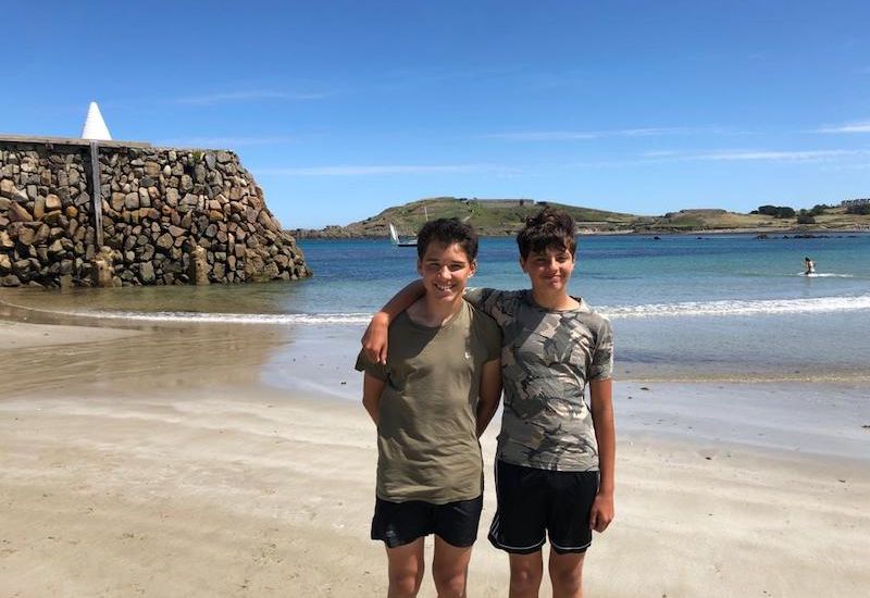 Alderney teens save young boy's life