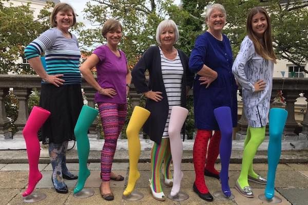 Don your brightest tights to raise some cash