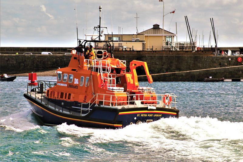 Lifeboat volunteers capture the Spirit of Guernsey