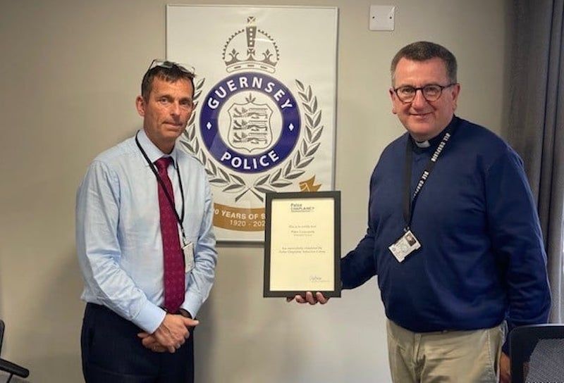 Police Chaplain completes induction course