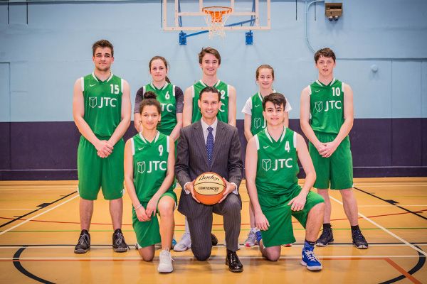 ‘Double dribble’ for JTC as firm extends basketball sponsorship to support Guernsey youth programme