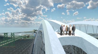 Virtual reality allows drive over Mississippi bridge three years before it opens