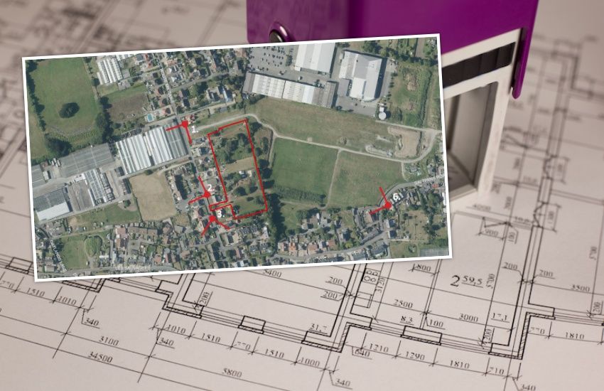 Plans in for 19 new homes off Route Militaire