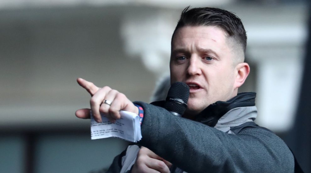 YouTube suspends adverts on Tommy Robinson’s account