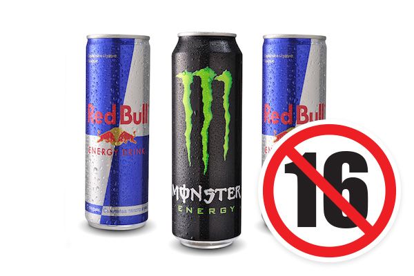 Energy drinks ban for u16s welcomed by parents and HSC
