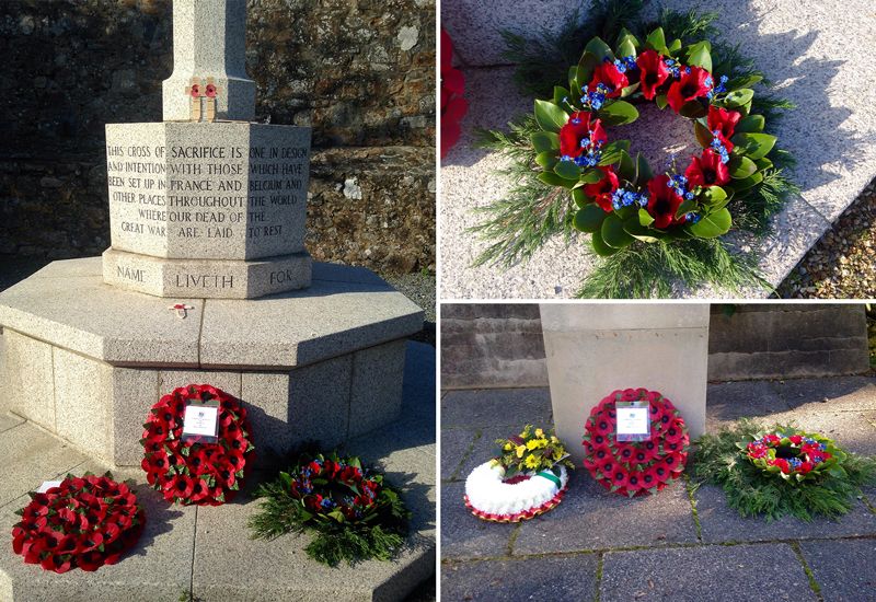 Fallen soldiers and civilians remembered on Armistice Day