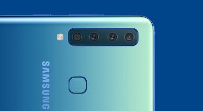 Samsung unveils first smartphone with four rear cameras