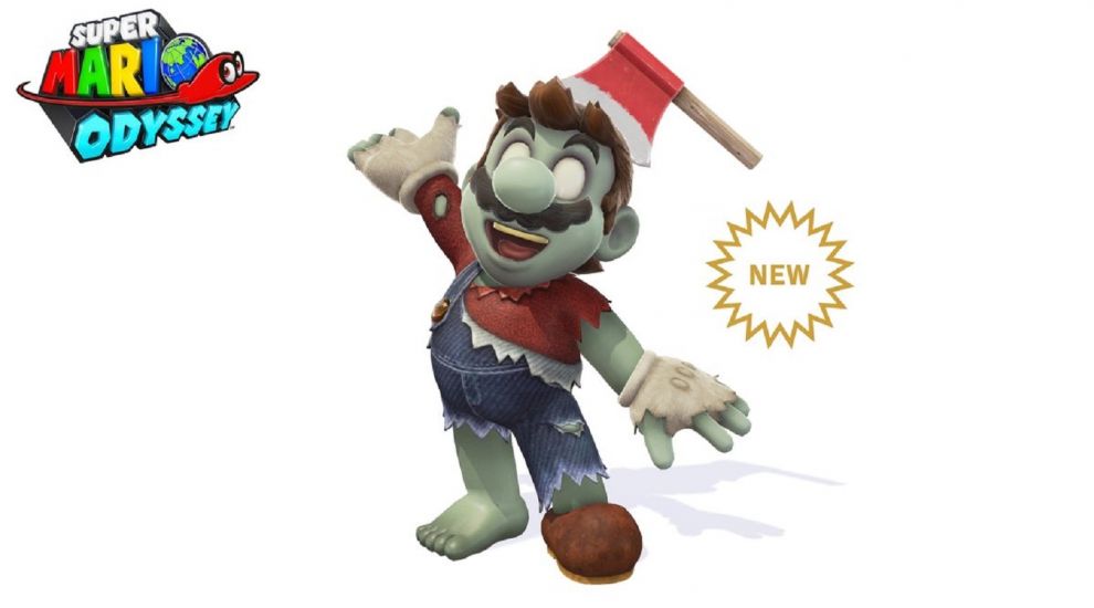 Zombie outfit comes to Super Mario Odyssey just in time for Halloween