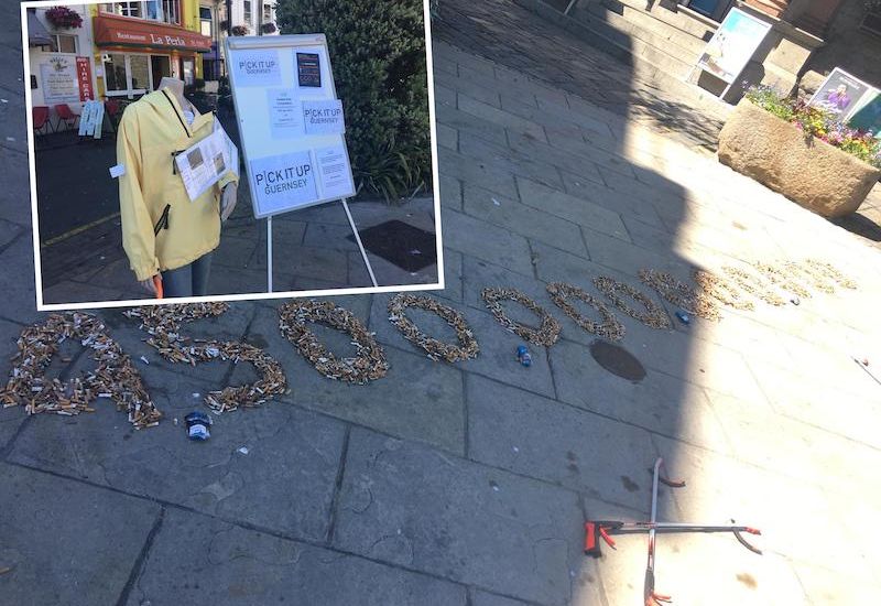42,000 cigarette butts picked up in one day