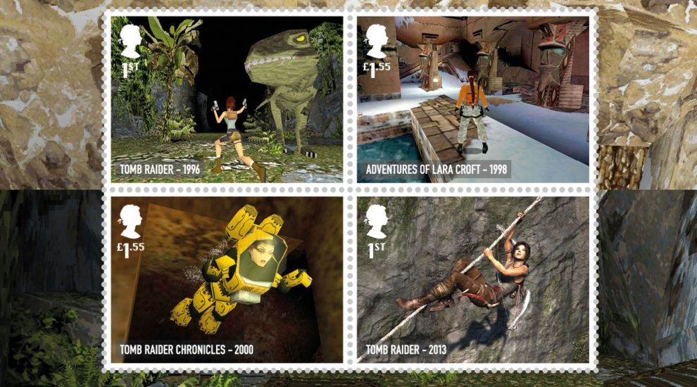 Tomb Raider among British gaming triumphs celebrated in new Royal Mail stamps