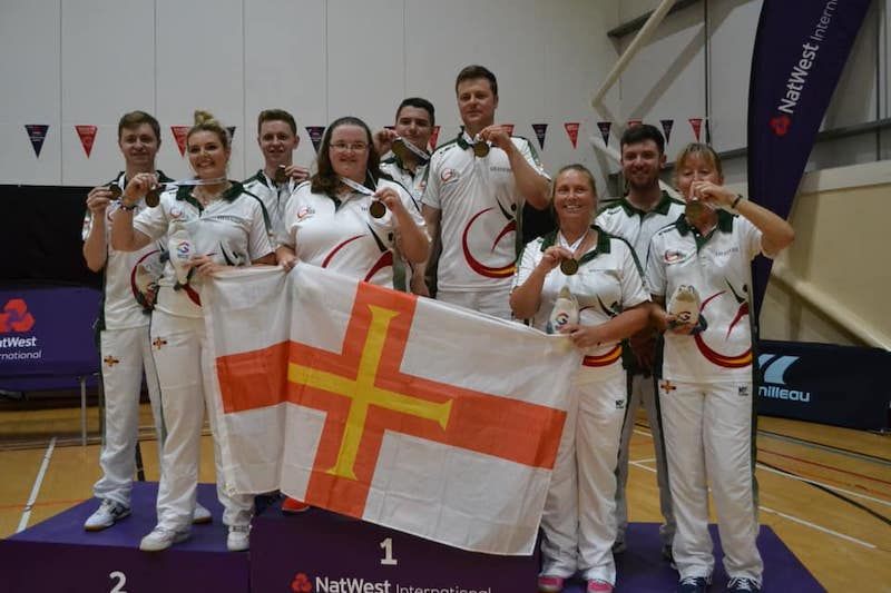Team Guernsey has joint highest number of medals