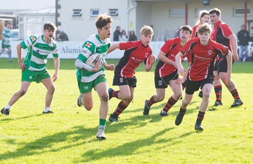 Rugby: Guernsey U15s dominant in Jersey