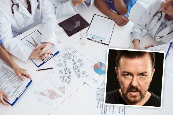 Doctors say no to assisted dying...but Ricky Gervais says yes...