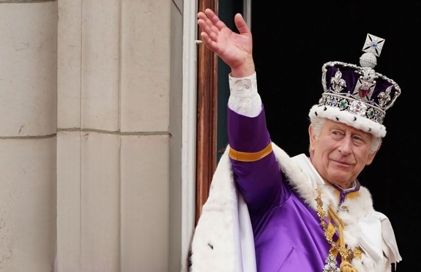King to visit in July