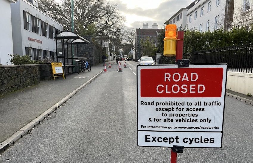 Commuters take to their bikes and feet after Grange junction closure
