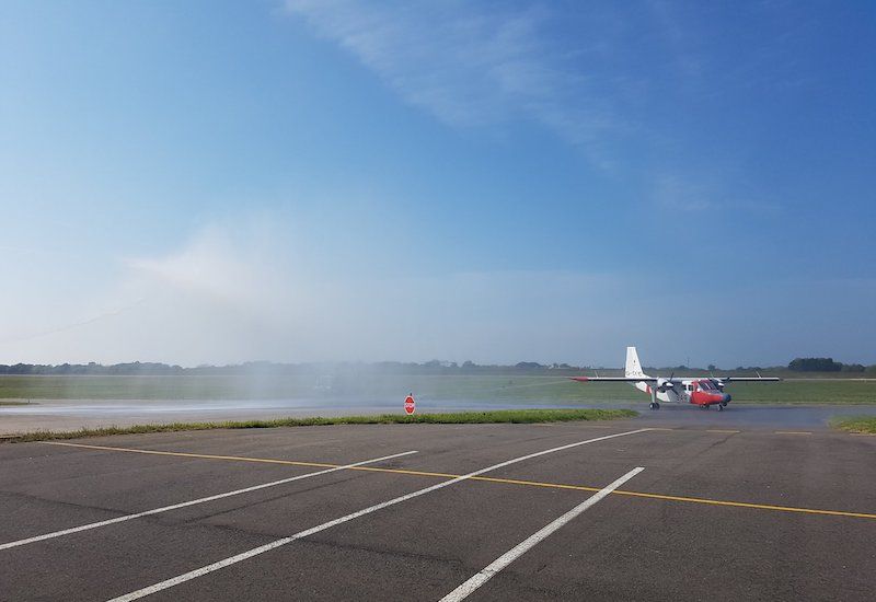 New CIAS plane welcomed to Guernsey