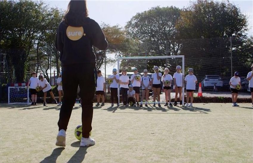 Hundreds of primary school pupils benefit from community football programme