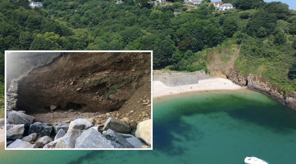 Cliff repair funding approved