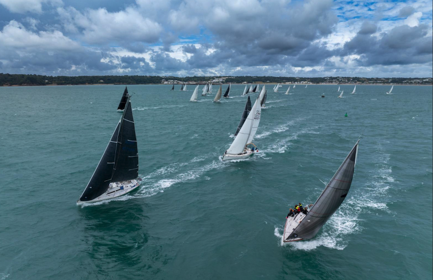 Tour des Ports race underway as Guernsey prepares to welcome the fleet tomorrow