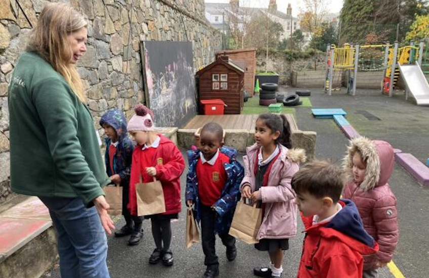 Bird lessons for primary pupils